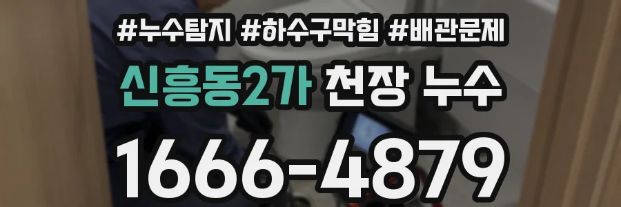 신흥동2가 천장 누수