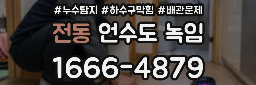 전동 언수도 녹임