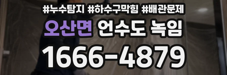 오산면 언수도 녹임
