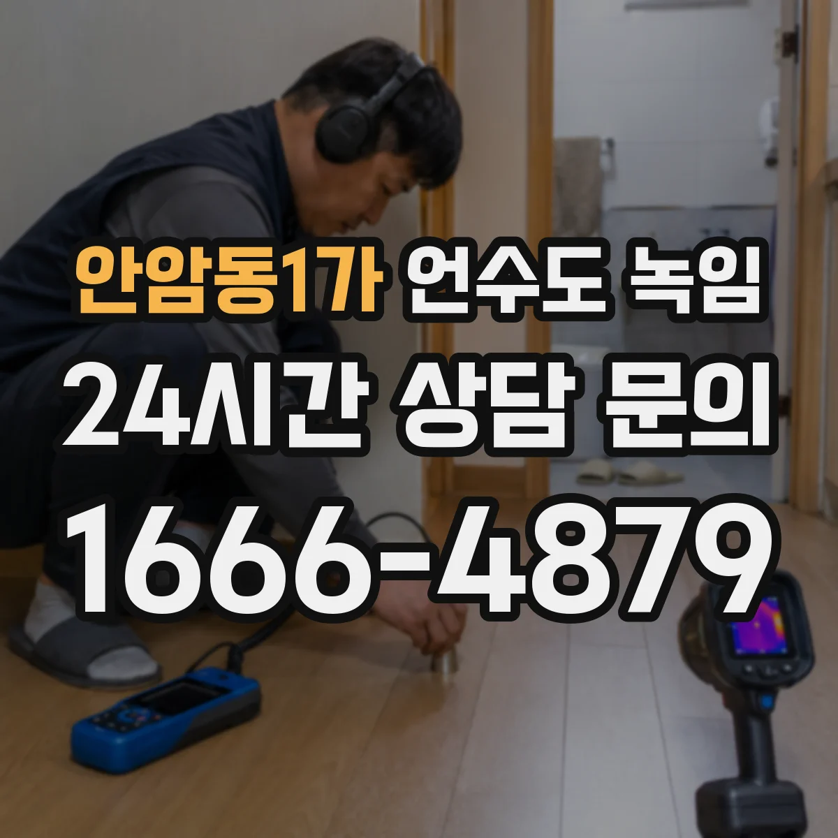 안암동1가 언수도 녹임