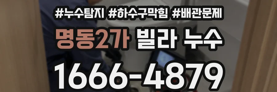 명동2가 빌라 누수