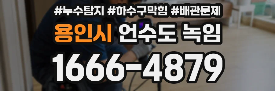 용인시 언수도 녹임