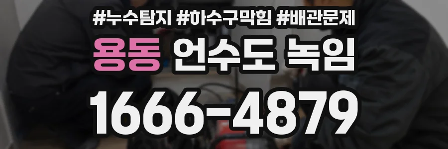 용동 언수도 녹임