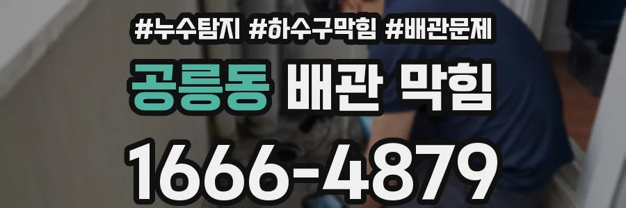 공릉동 배관 막힘