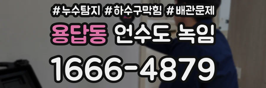 용답동 언수도 녹임