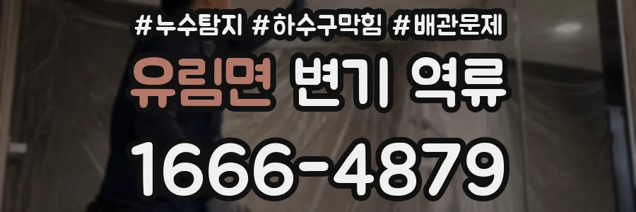 유림면 변기 역류