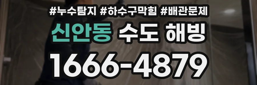 신안동 수도 해빙