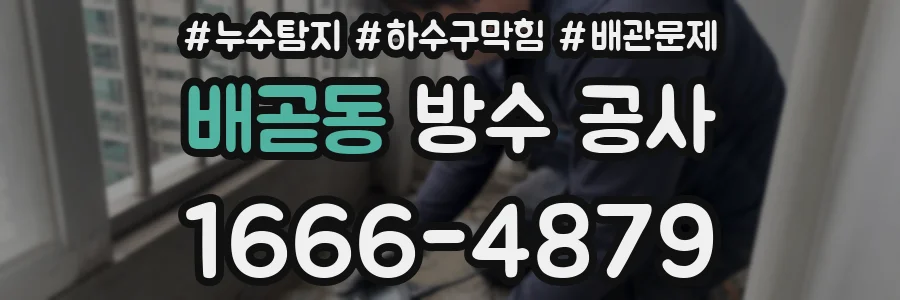 배곧동 방수 공사