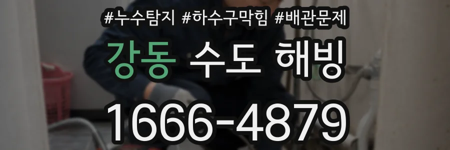강동 수도 해빙
