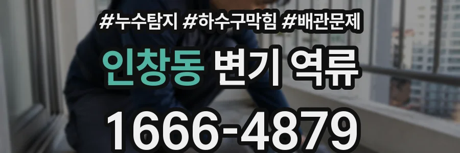 인창동 변기 역류