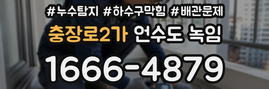 충장로2가 언수도 녹임