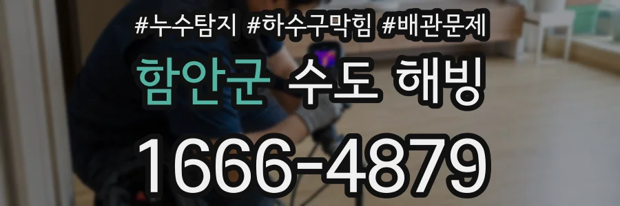 함안군 수도 해빙