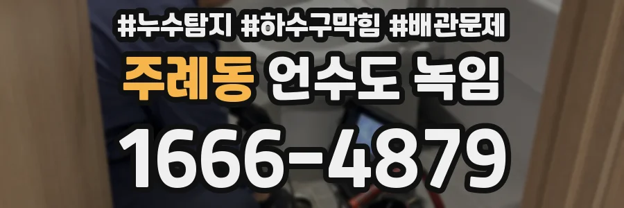 주례동 언수도 녹임