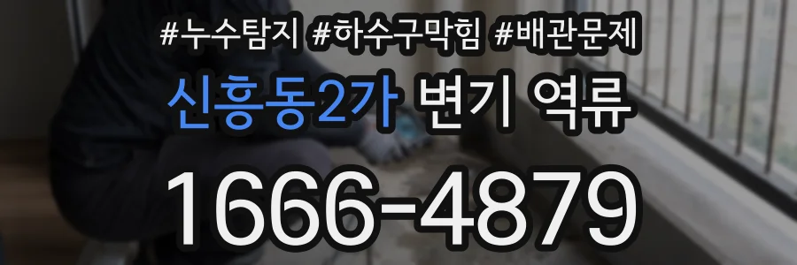 신흥동2가 변기 역류