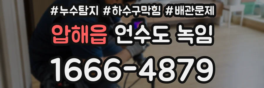 압해읍 언수도 녹임