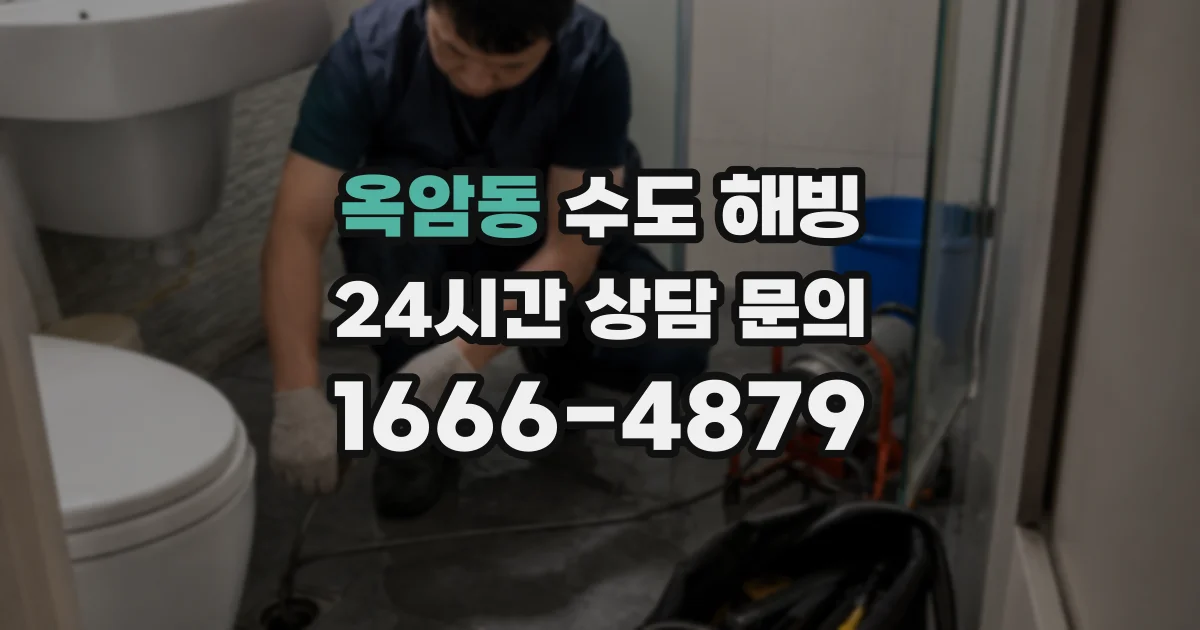 옥암동 수도 해빙