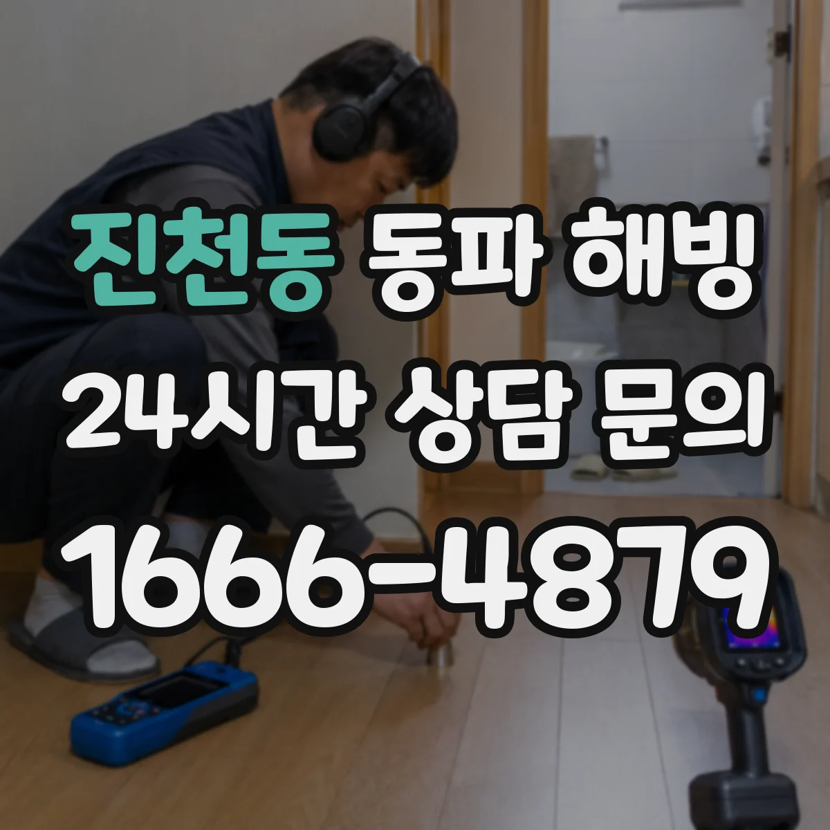 진천동 동파 해빙