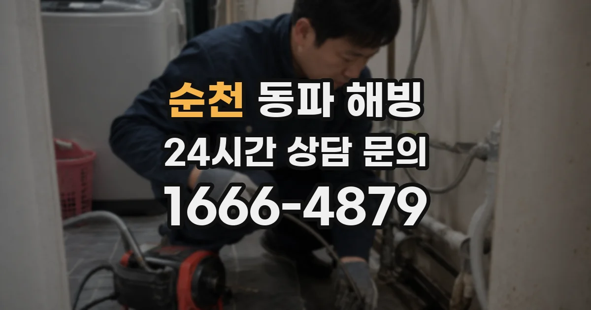 순천 동파 해빙