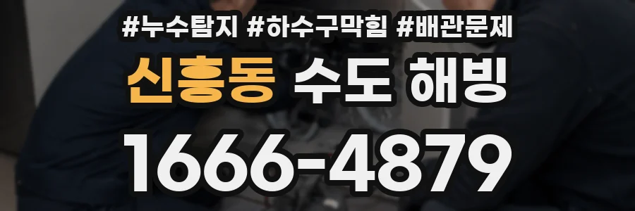 신흥동 수도 해빙