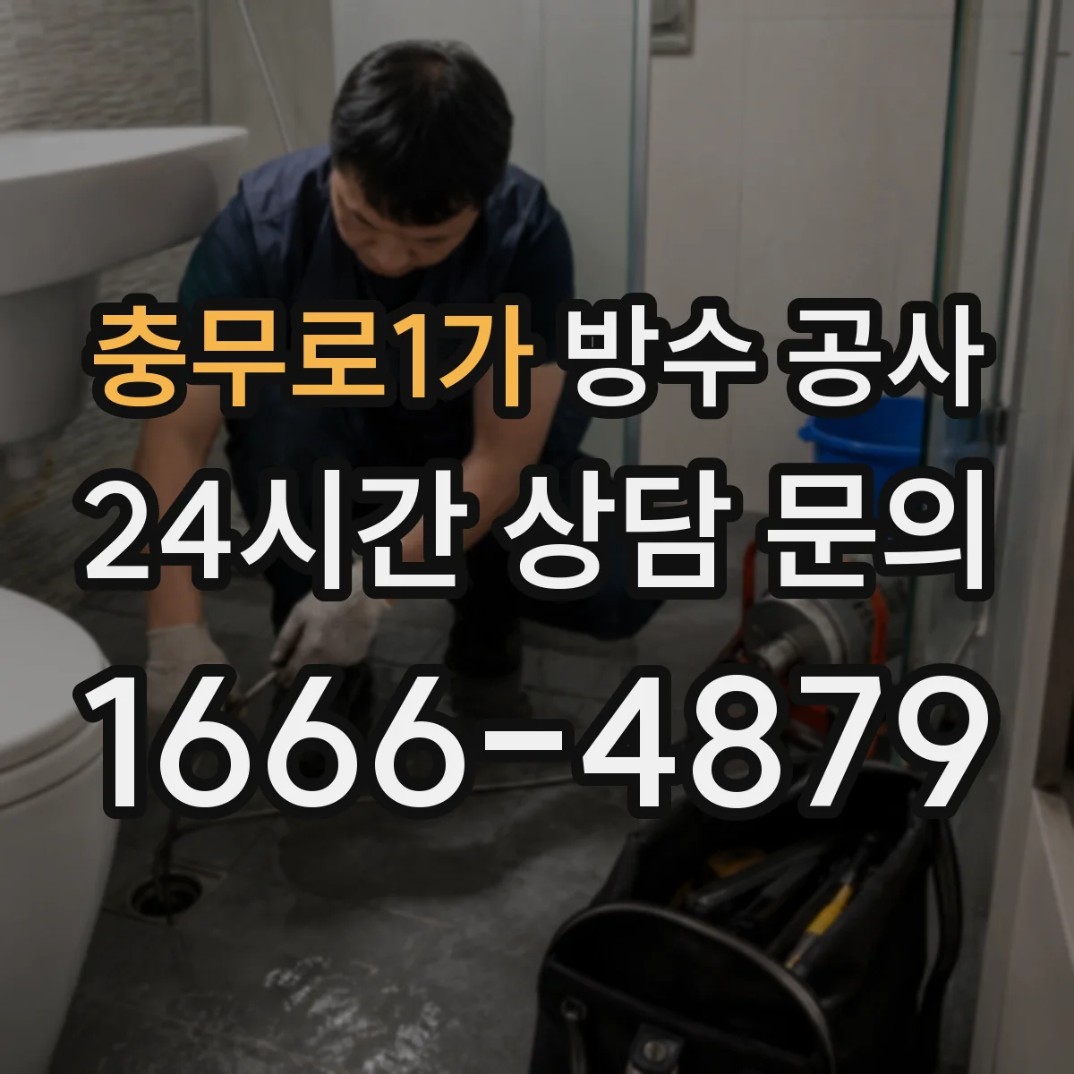 충무로1가 방수 공사