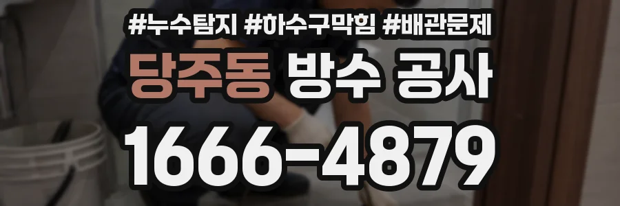 당주동 방수 공사