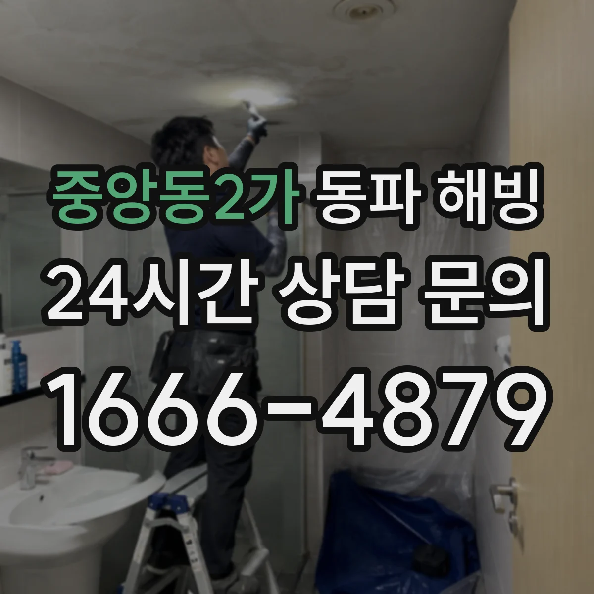 중앙동2가 동파 해빙