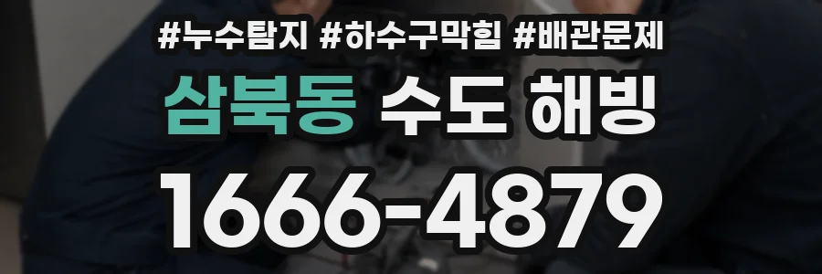 삼북동 수도 해빙
