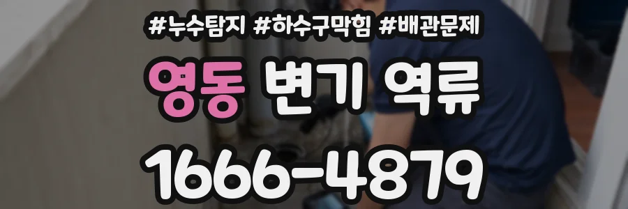영동 변기 역류