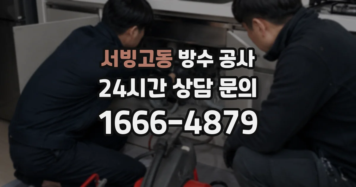 서빙고동 방수 공사