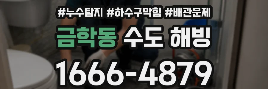 금학동 수도 해빙