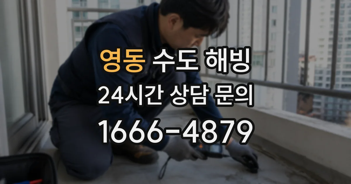 영동 수도 해빙