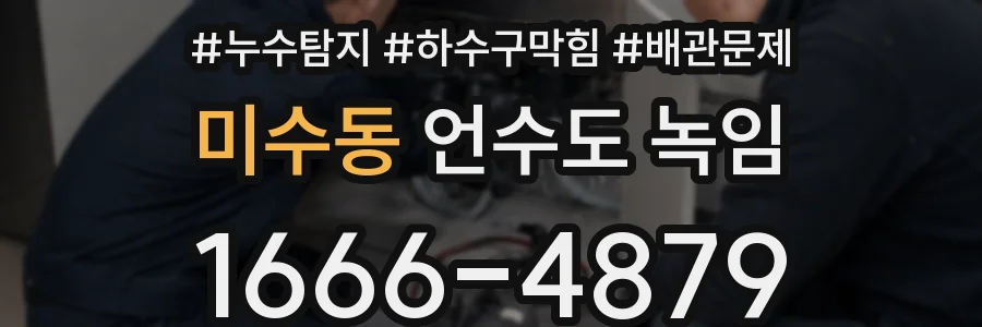 미수동 언수도 녹임
