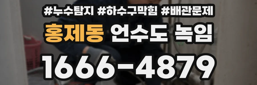 홍제동 언수도 녹임
