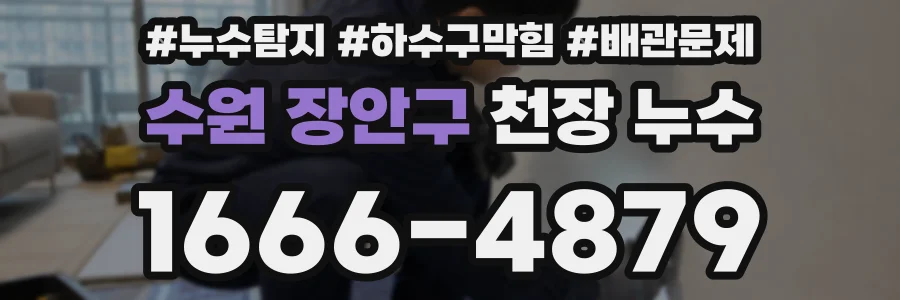 수원 장안구 천장 누수