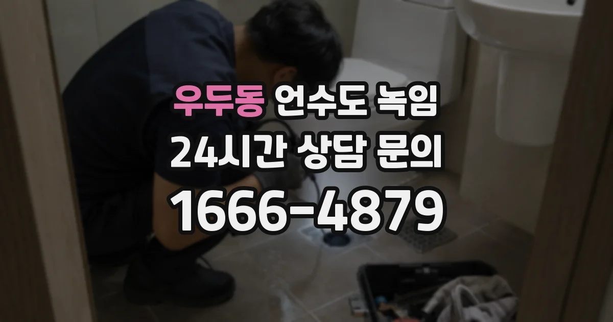 우두동 언수도 녹임