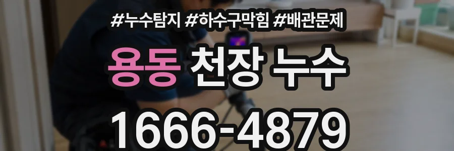 용동 천장 누수