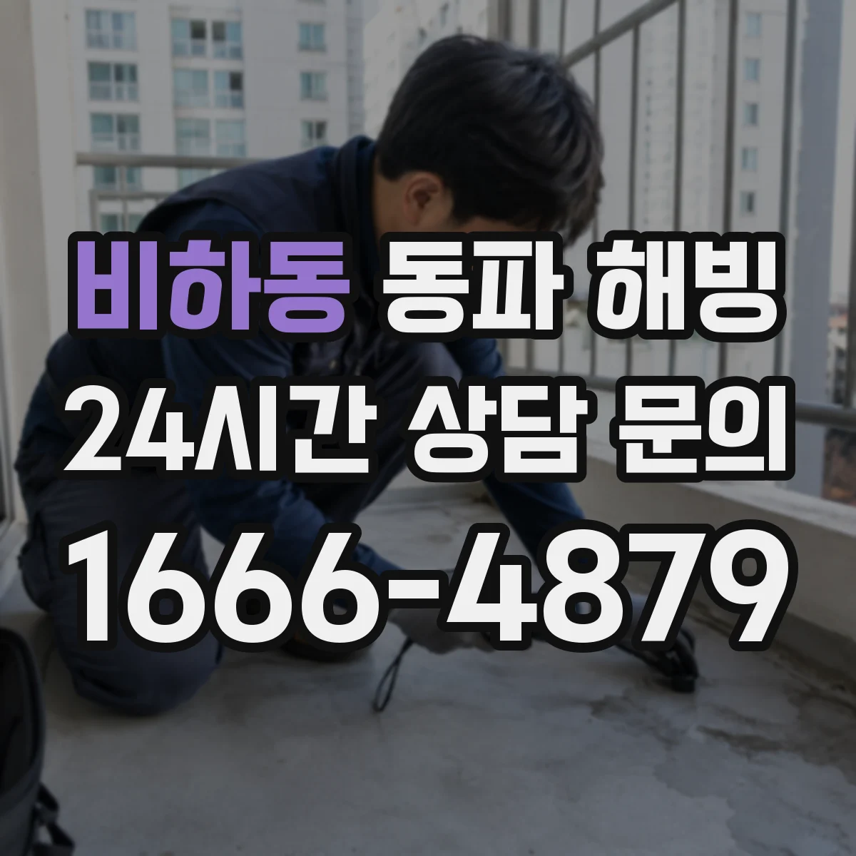 비하동 동파 해빙
