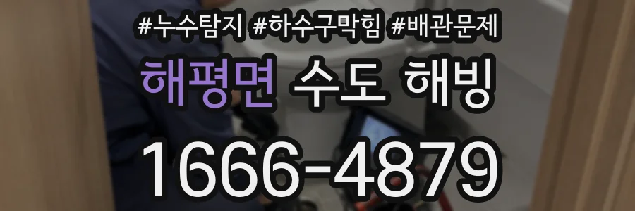 해평면 수도 해빙