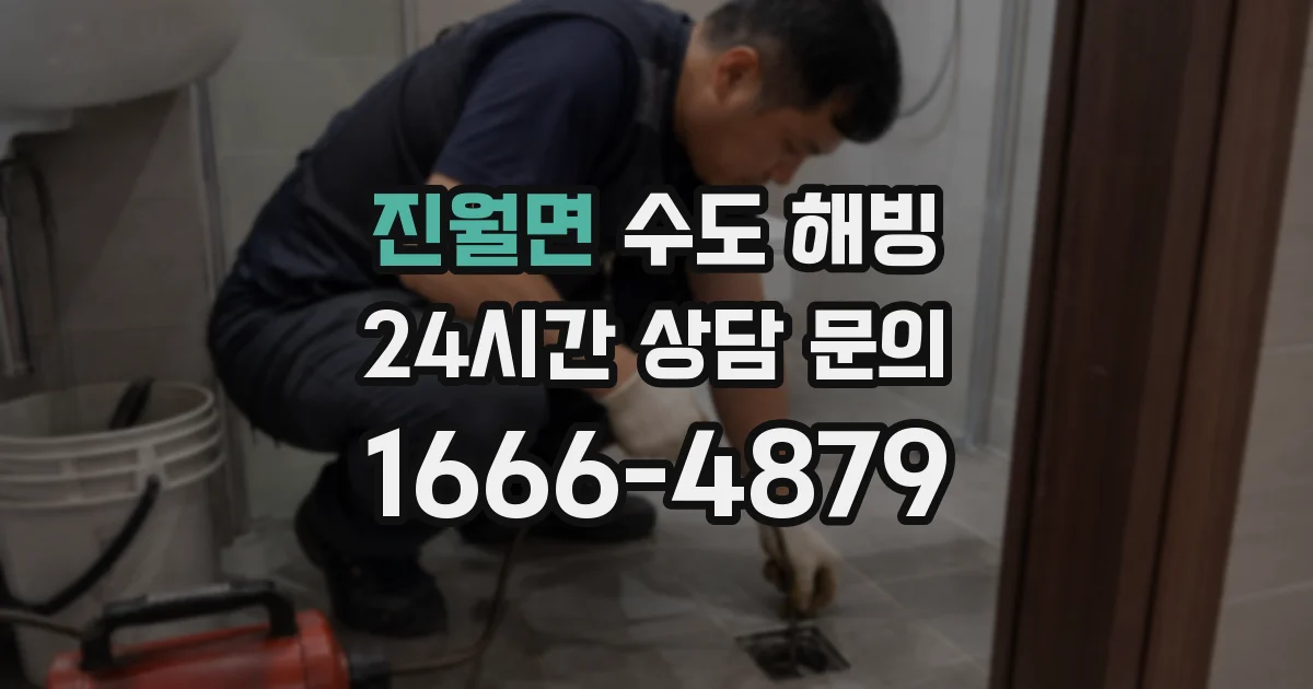 진월면 수도 해빙