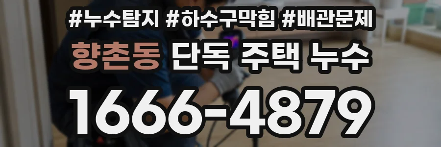 향촌동 단독 주택 누수