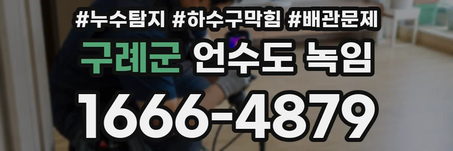 구례군 언수도 녹임