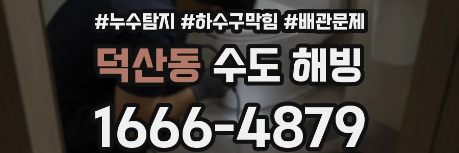 덕산동 수도 해빙