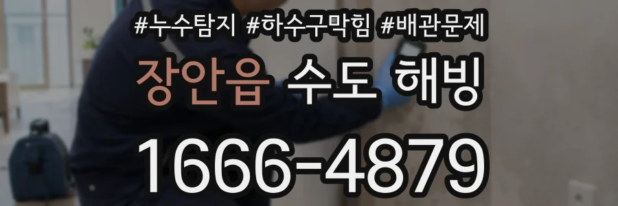 장안읍 수도 해빙