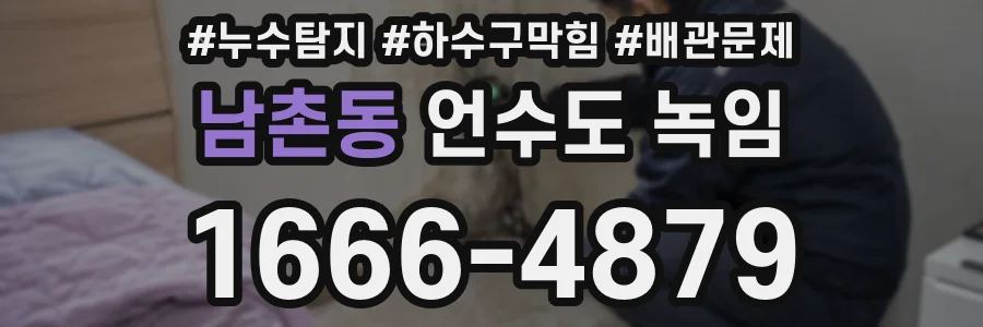 남촌동 언수도 녹임