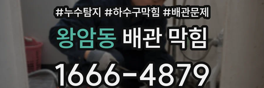 왕암동 배관 막힘