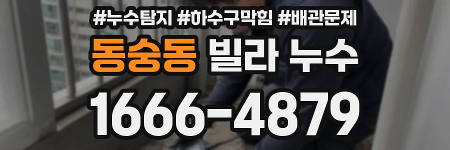 동숭동 빌라 누수