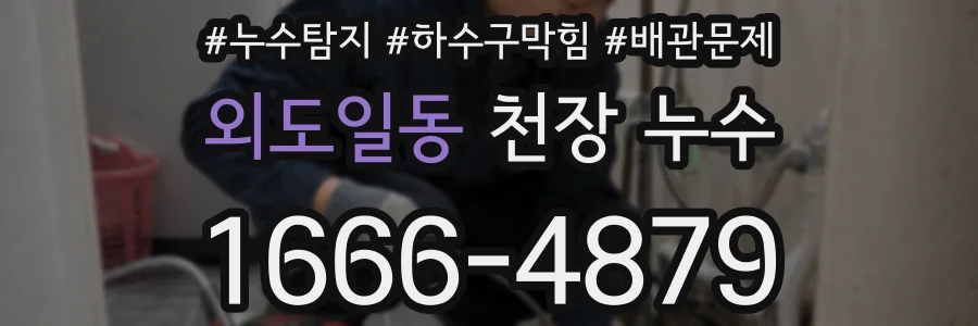 외도일동 천장 누수