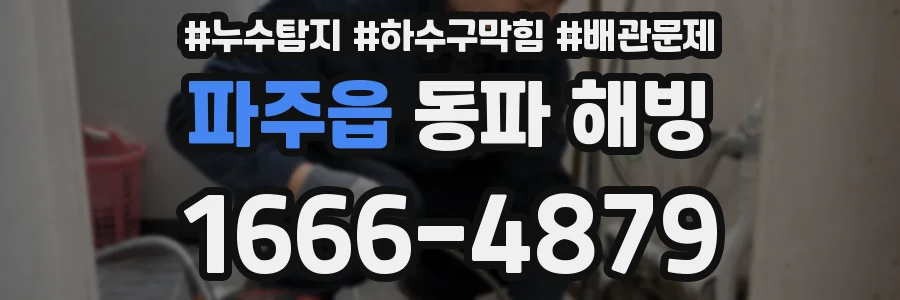 파주읍 동파 해빙