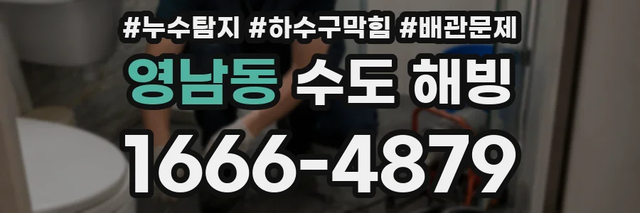 영남동 수도 해빙