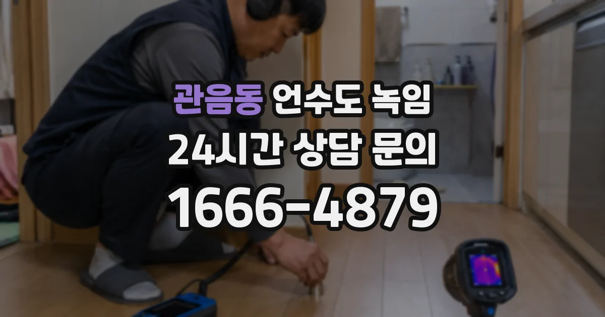 관음동 언수도 녹임